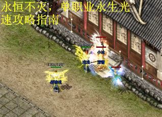 永恒不灭，单职业永生光速攻略指南