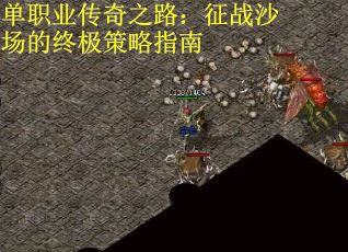 单职业传奇之路：征战沙场的终极策略指南