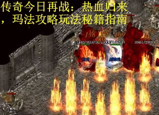 传奇今日再战：热血归来，玛法攻略玩法秘籍指南