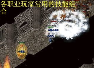 各职业玩家常用的技能组合