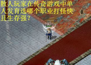 散人玩家在传奇游戏中单人发育选哪个职业打怪快且生存强？