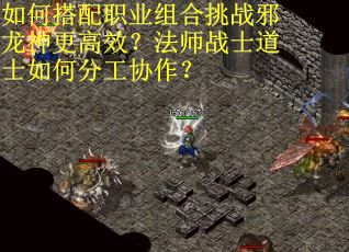 如何搭配职业组合挑战邪龙神更高效？法师战士道士如何分工协作？