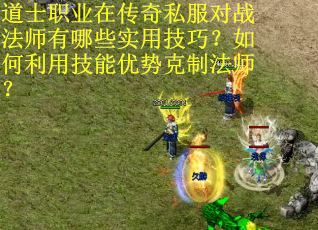 道士职业在传奇私服对战法师有哪些实用技巧？如何利用技能优势克制法师？