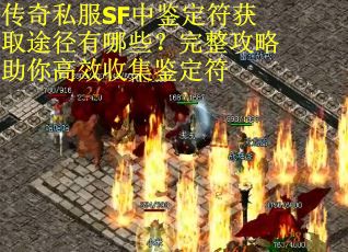 传奇私服SF中鉴定符获取途径有哪些？完整攻略助你高效收集鉴定符