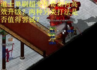 道士单刷超变传奇如何高效升级？两种另类打法是否值得尝试？