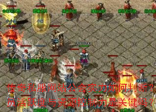 传奇私服网站公会实力如何判断?成员活跃度与资源控制力是关键吗? 传奇私服网站公会实力如何判断?成员活跃度与资源控制力是关键吗?