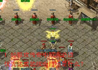 1.80联攻传奇中玩家必须优先达成的核心目标是什么? 1.80联攻传奇中玩家必须优先达成的核心目标是什么?