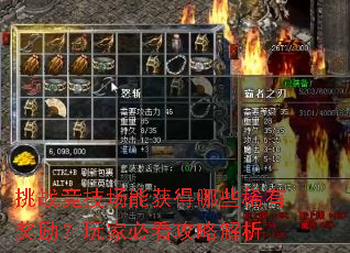 挑战竞技场能获得哪些稀有奖励?玩家必看攻略解析 挑战竞技场能获得哪些稀有奖励?玩家必看攻略解析