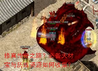 修真传奇之路?必备天材宝与历练资源如何收集? 修真传奇之路?必备天材宝与历练资源如何收集?