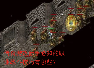 传奇游戏新手必知的职业战斗技巧有哪些? 传奇游戏新手必知的职业战斗技巧有哪些?