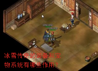 冰雪传奇的装备和宠物系统有哪些作用? 冰雪传奇的装备和宠物系统有哪些作用?