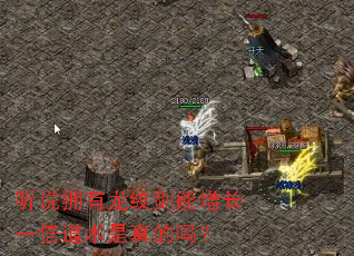 听说拥有龙纹剑能增长一倍道术是真的吗? 听说拥有龙纹剑能增长一倍道术是真的吗?