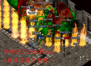 传奇火云洞地图boss具体位置在哪里? 传奇火云洞地图boss具体位置在哪里?