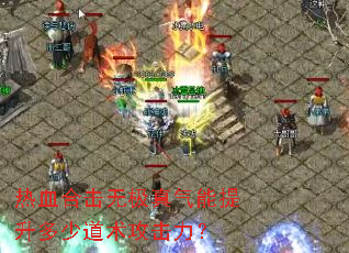 热血合击无极真气能提升多少道术攻击力? 热血合击无极真气能提升多少道术攻击力?