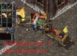 如何快速提升传奇1.95皓月合击的战斗力? 如何快速提升传奇1.95皓月合击的战斗力?