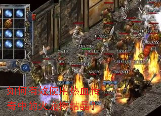 如何有效使用热血传奇中的火龙树结晶? 如何有效使用热血传奇中的火龙树结晶?