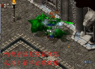 传奇初级打宝副本怎么打?新手必看攻略 传奇初级打宝副本怎么打?新手必看攻略
