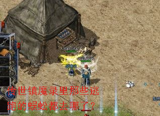 传世镇魔录里那些逃跑的蜈蚣都去哪了? 传世镇魔录里那些逃跑的蜈蚣都去哪了?