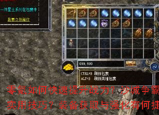 �����ο�������ս����ɳ����������Щʵ�ü��ɣ�װ����ȡ��ǿ���кνݾ���