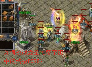 �����ս��ʥ���������е��ռ�BOSS��