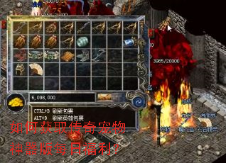 如何获取传奇宠物神器版每日福利? 如何获取传奇宠物神器版每日福利?