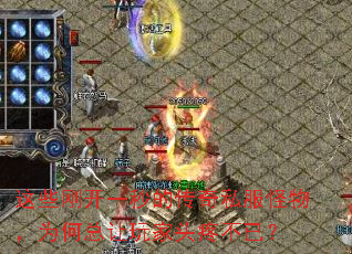 这些刚开一秒的传奇私服怪物,为何总让玩家头疼不已? 这些刚开一秒的传奇私服怪物,为何总让玩家头疼不已?