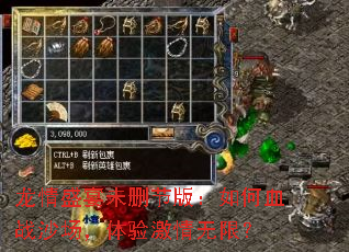 ����ʢ��δɾ�ڰ棺���Ѫսɳ�������鼤�����ޣ�