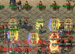 2026������Щ�����Ѫ����˽��ֵ��һ�棿
