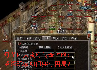丹芷叶大金府传奇攻略:资深玩家如何突破困局? 丹芷叶大金府传奇攻略:资深玩家如何突破困局?