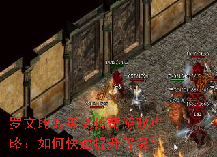 罗文聪的英文传奇游戏攻略:如何快速提升等级? 罗文聪的英文传奇游戏攻略:如何快速提升等级?