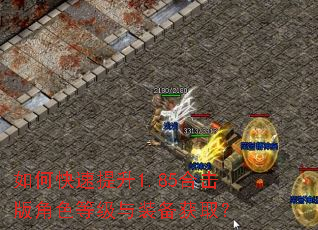 如何快速提升1.85合击版角色等级与装备获取? 如何快速提升1.85合击版角色等级与装备获取?