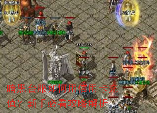 暗黑台服如何用信用卡充值?新手必看攻略解析 暗黑台服如何用信用卡充值?新手必看攻略解析