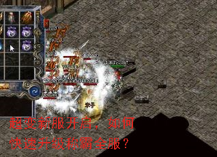 超变新服开启,如何快速升级称霸全服? 超变新服开启,如何快速升级称霸全服?